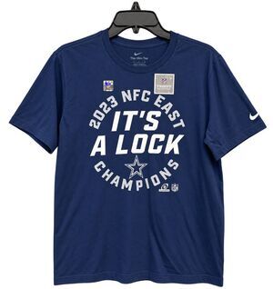 Nike Navy Dallas Cowboys 2023 NFC East Division Champions Locker Room Trophy Col